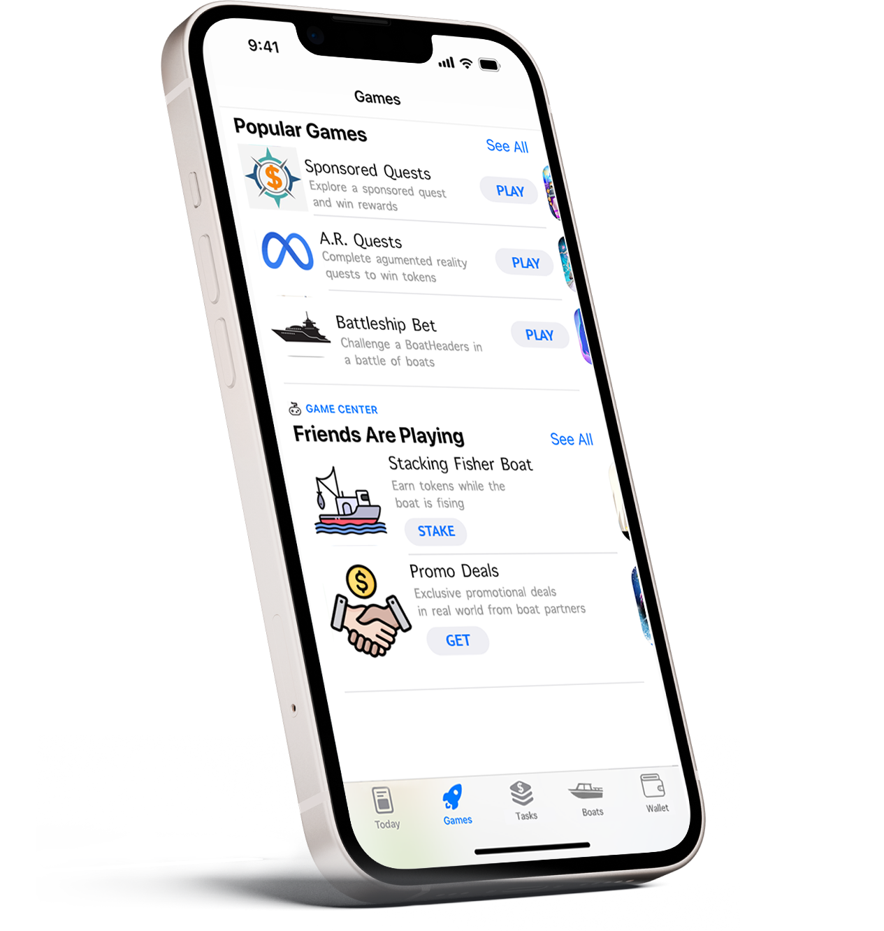 Marketplace on a mobile device